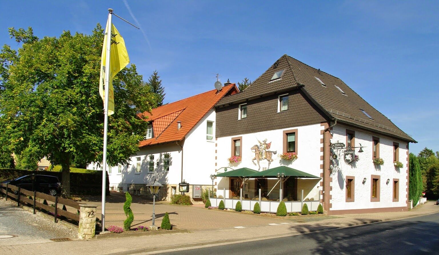 Land-Gut-Hotel Raeuber Lippoldskrug Alfeld  Esterno foto